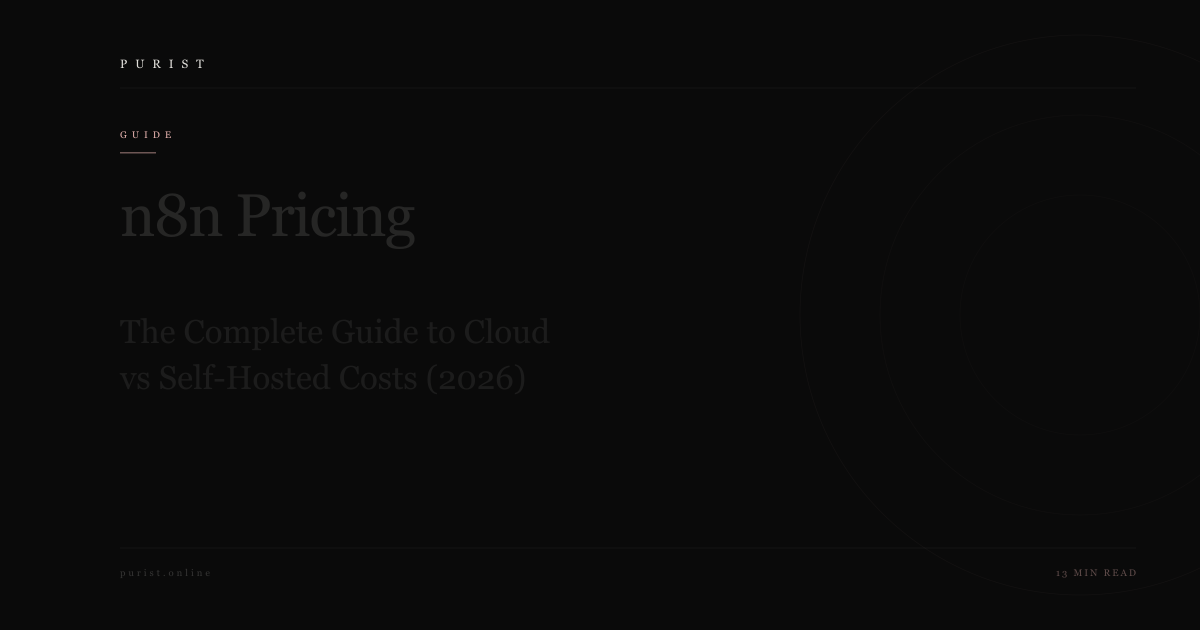 n8n Pricing: The Complete 2026 Guide to Cloud vs Self-Hosted Costs
