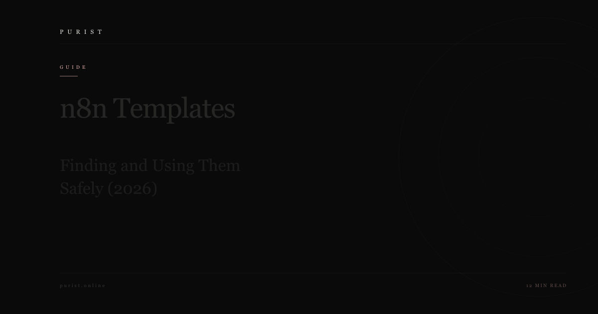 n8n Templates: Where to Find Them and How to Use Them Safely (2026)