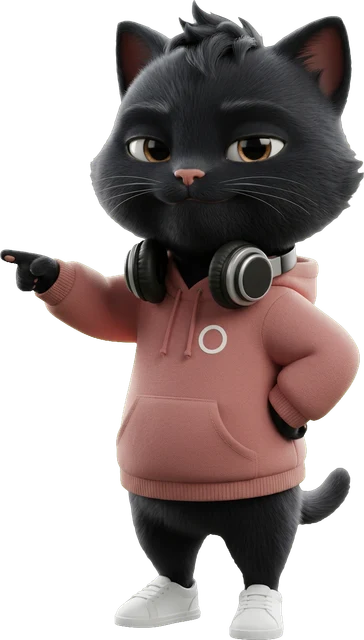 The PURIST cat pointing at the four plans