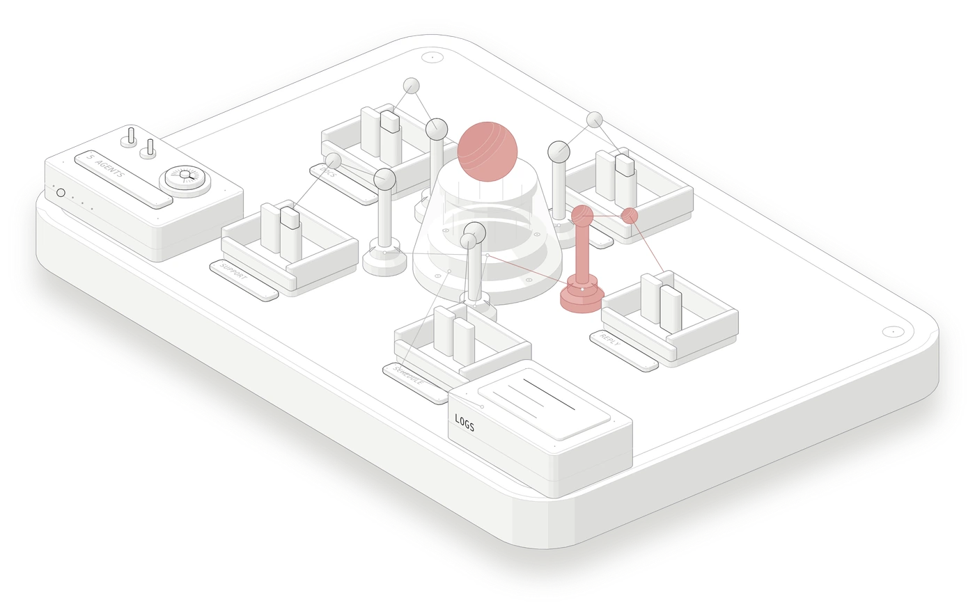 AI Agent Deploy plan illustration